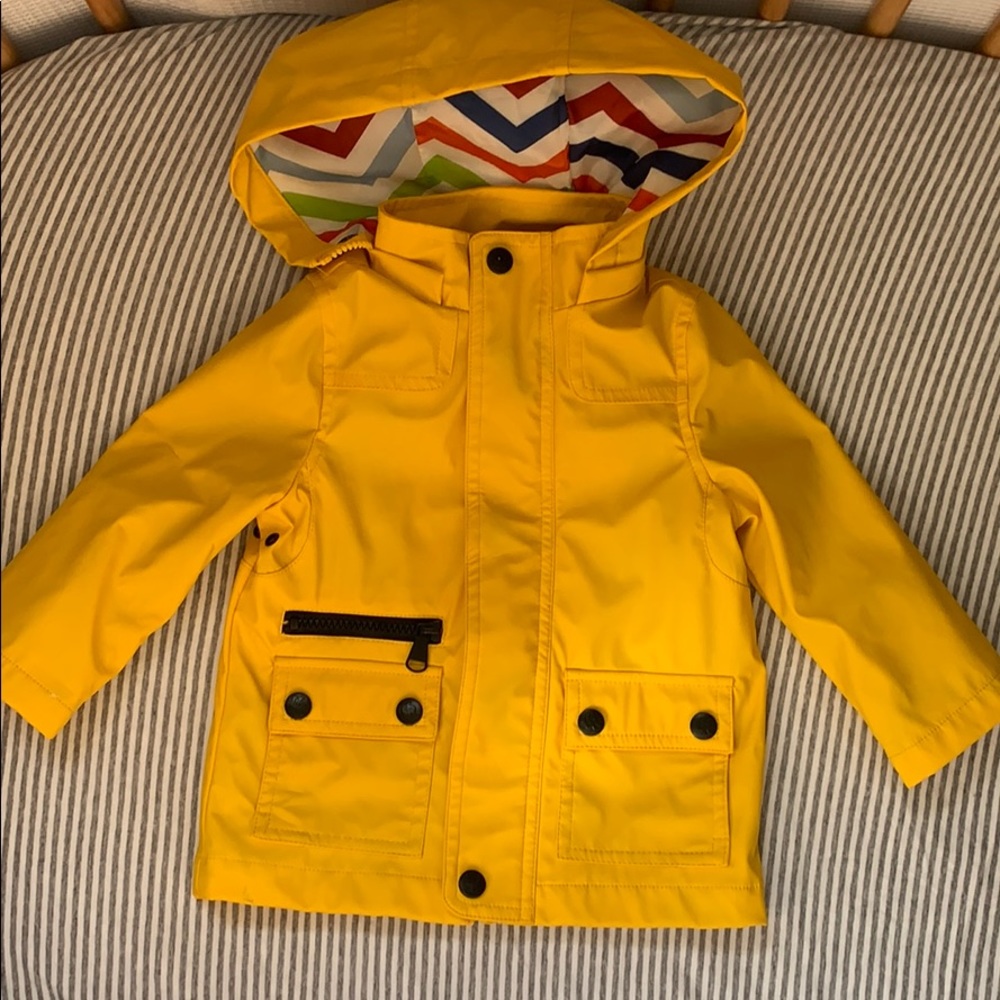 Yellow Rain Coat - 12 Months